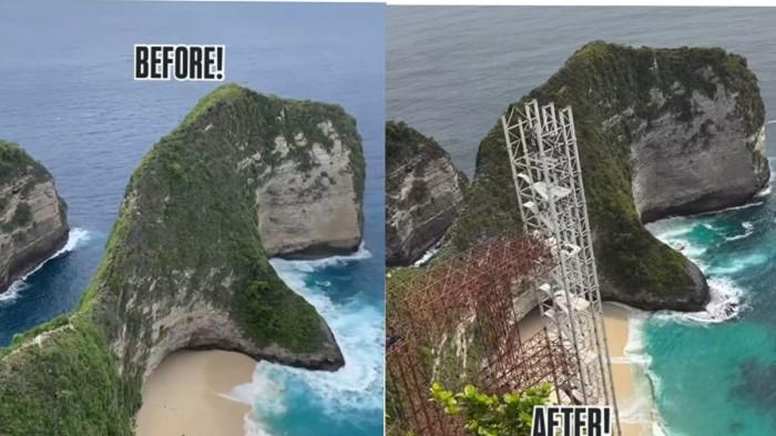 Proyek Lift Kaca di Pantai Kelingking Nusa Penida Picu Kontroversi Proyek Lift Kaca di Pantai Kelingking Nusa Penida Picu Kontroversi